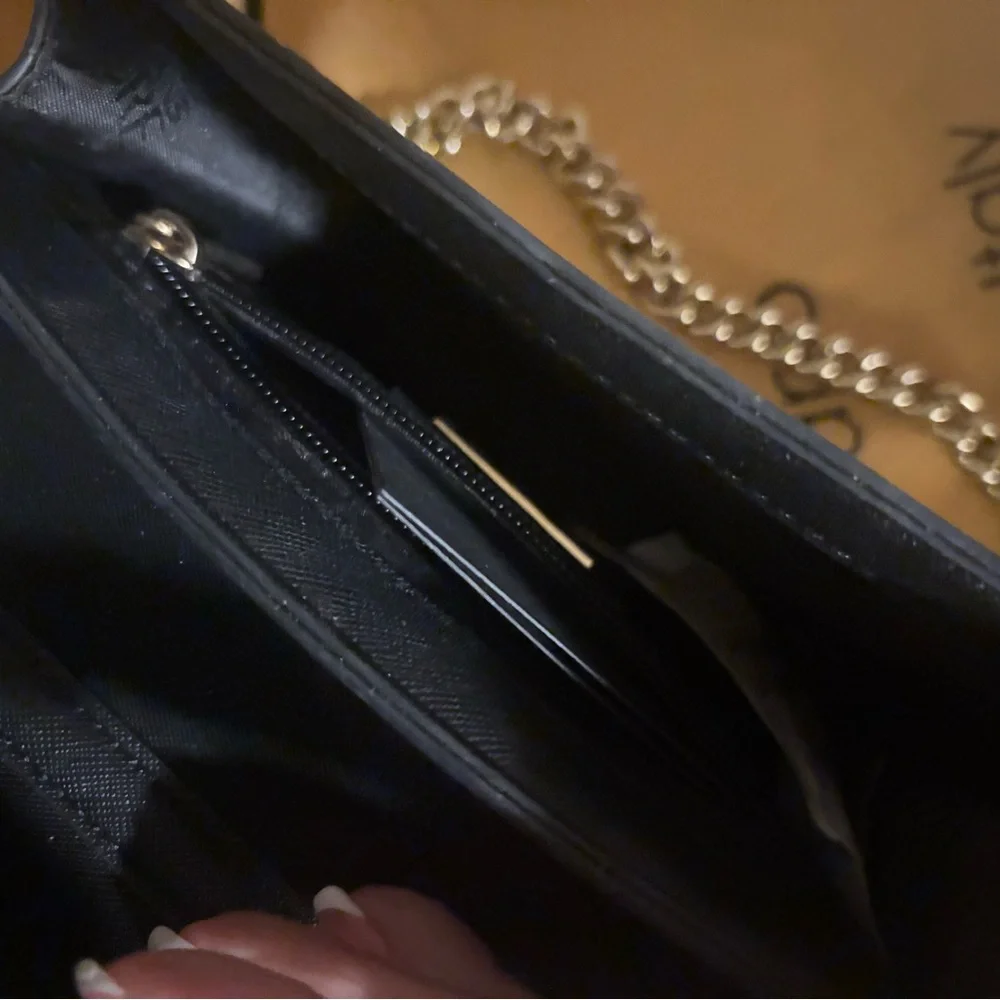 Versace Jeans Couture Black Multicolor Chain Crossbody Bag - Picture 6 of 8